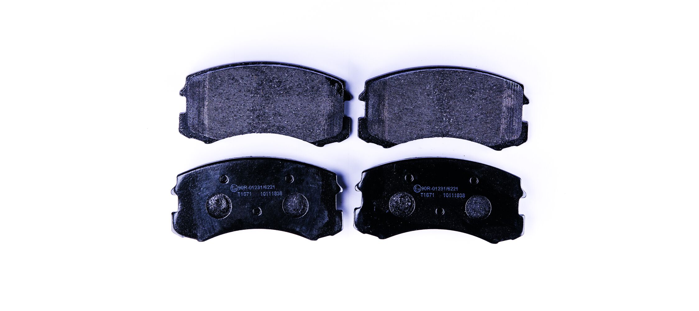 Brake Pad Set, disc brake - 8DB 355 013-071 HELLA