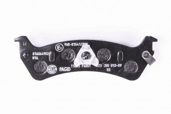 Brake Pad Set, disc brake - 8DB 355 013-091 HELLA