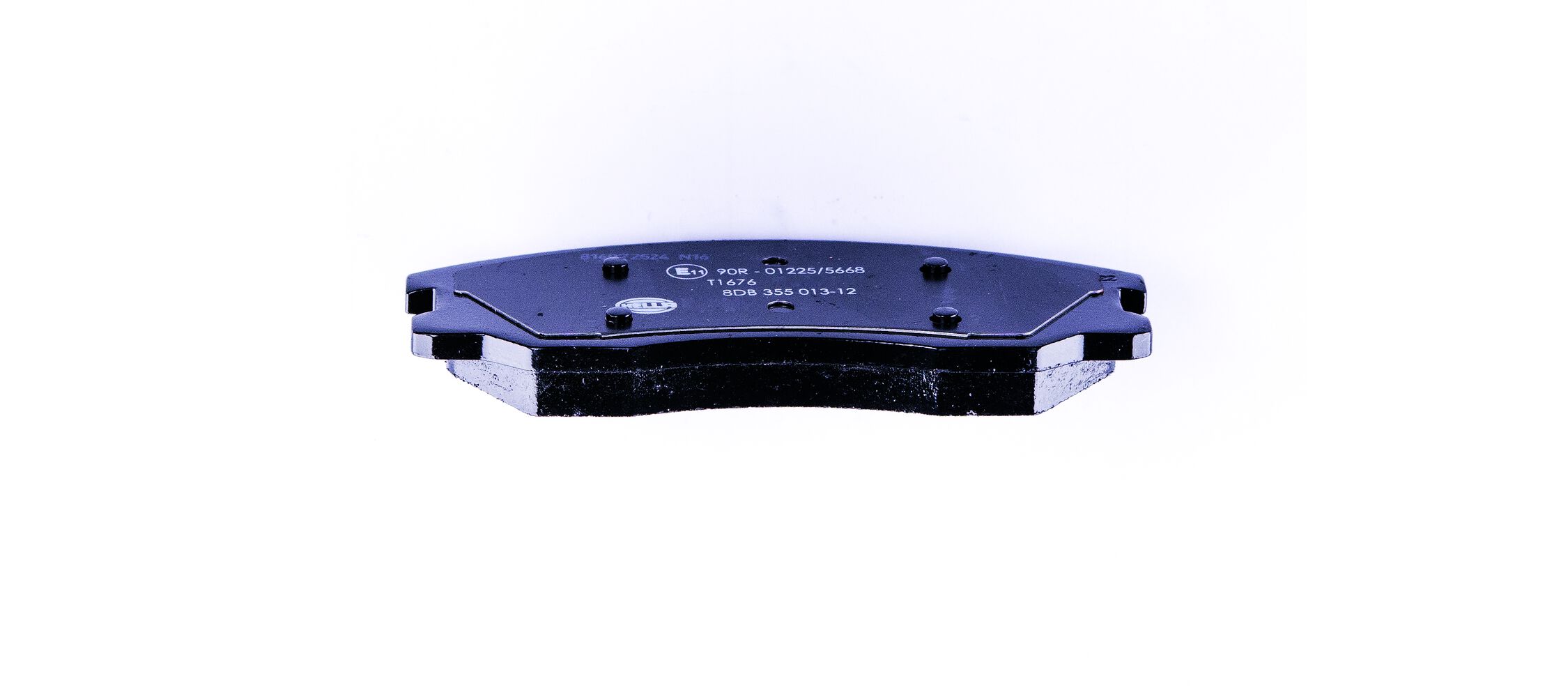 Brake Pad Set, disc brake - 8DB 355 013-121 HELLA