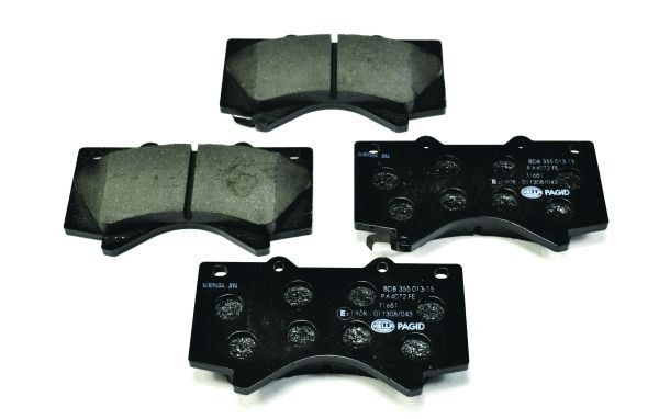 Brake Pad Set, disc brake - 8DB 355 013-151 HELLA