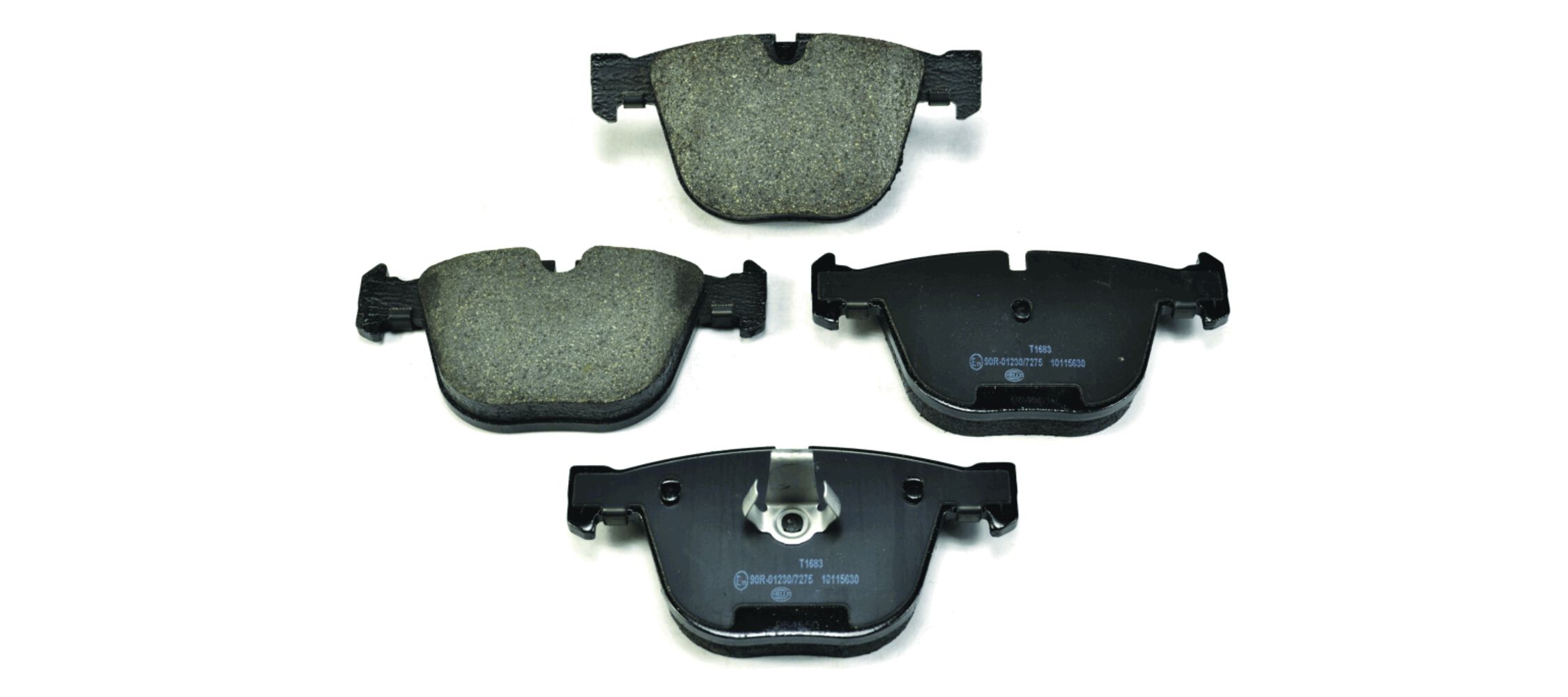 Brake Pad Set, disc brake - 8DB 355 013-171 HELLA