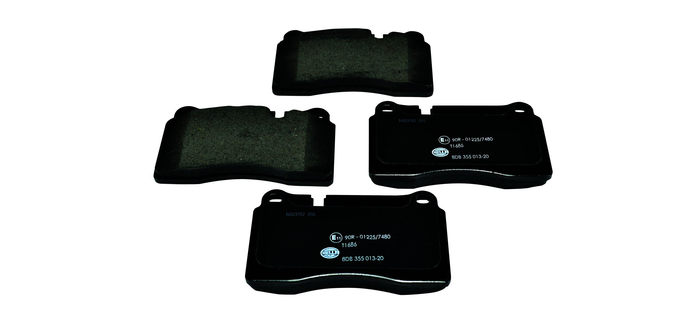 Kit pastiglie freno, Freno a disco - 8DB 355 013-201 HELLA