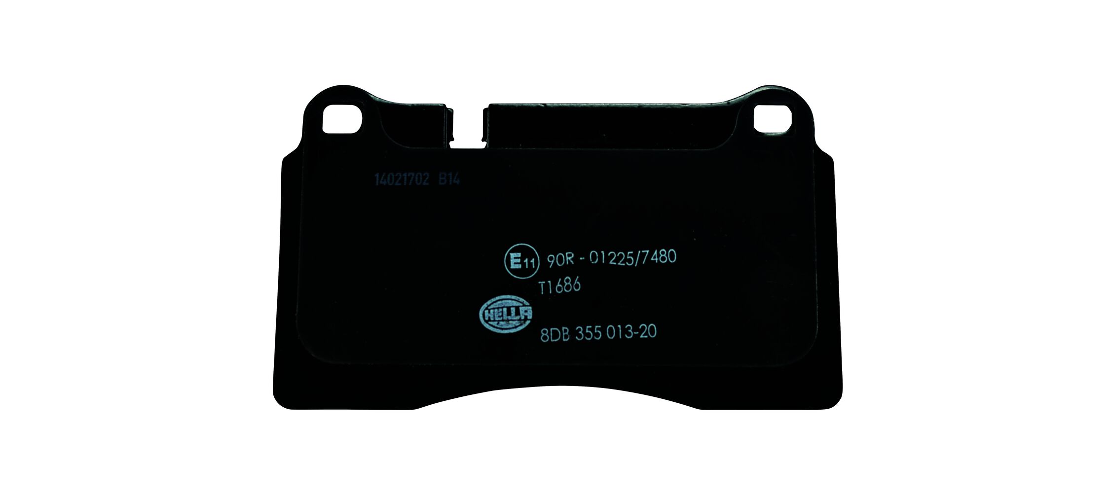Brake Pad Set, disc brake - 8DB 355 013-201 HELLA