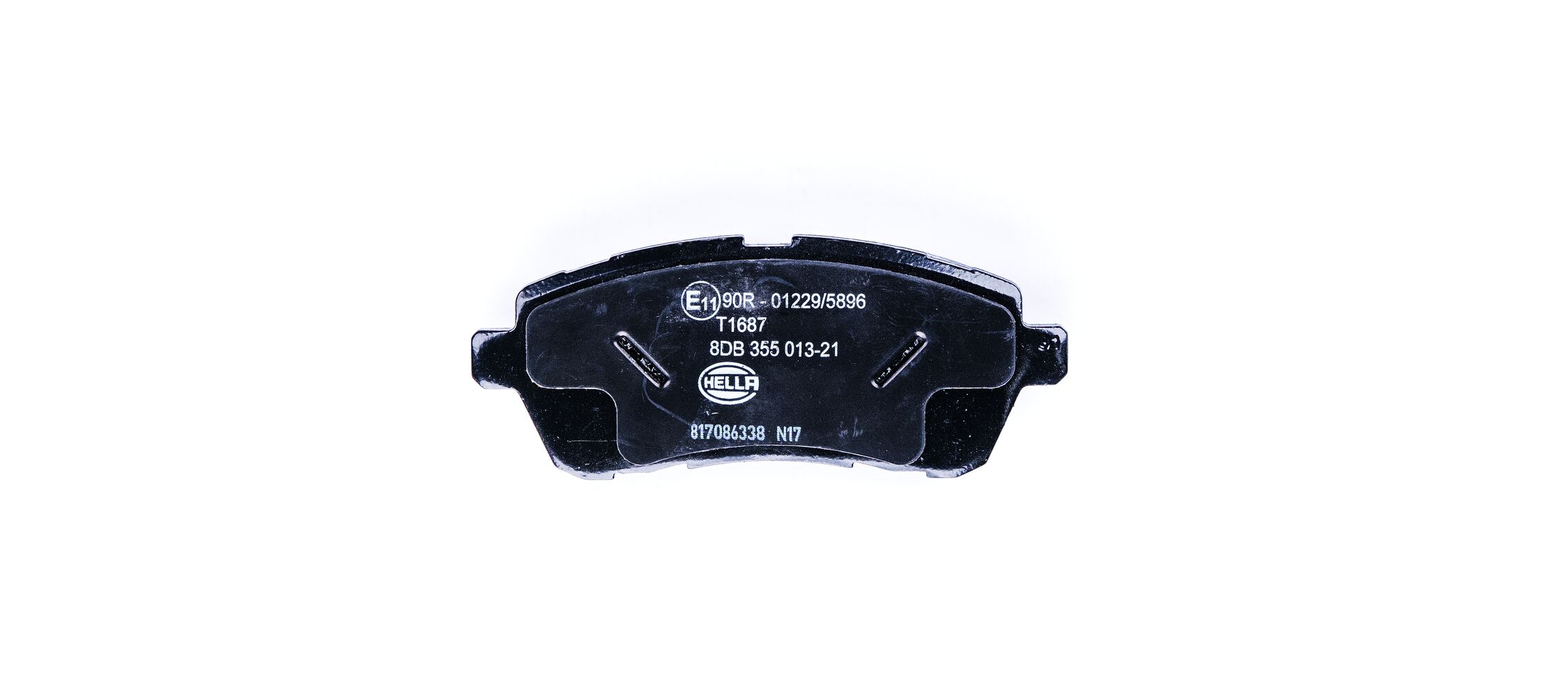 Bremsbelagsatz, Scheibenbremse - 8DB 355 013-211 HELLA