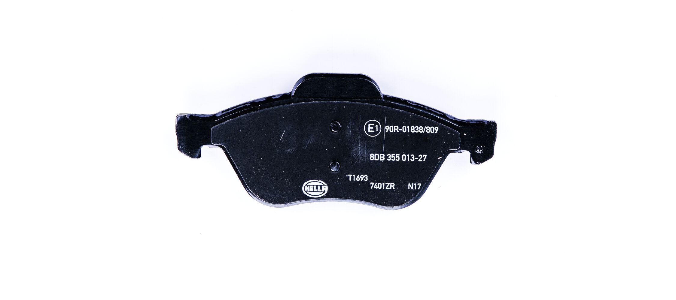 Brake Pad Set, disc brake - 8DB 355 013-271 HELLA