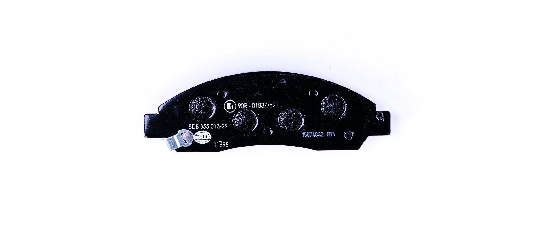 Brake Pad Set, disc brake - 8DB 355 013-291 HELLA