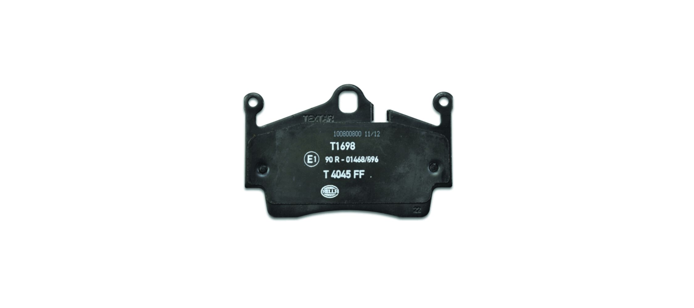 Brake Pad Set, disc brake - 8DB 355 013-311 HELLA