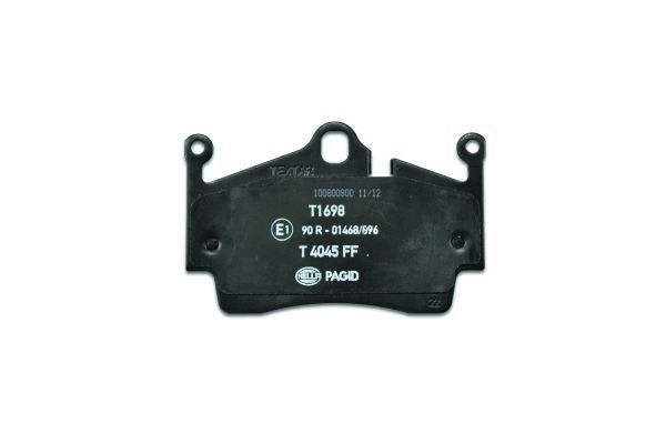 Brake Pad Set, disc brake - 8DB 355 013-311 HELLA