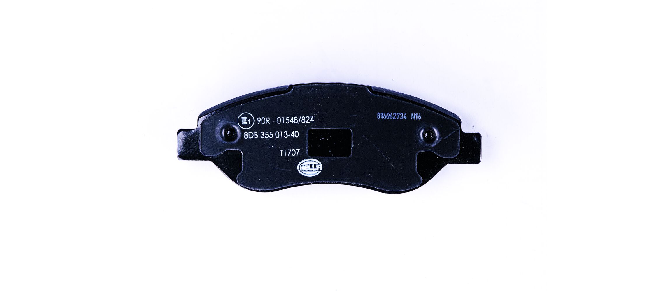 Brake Pad Set, disc brake - 8DB 355 013-401 HELLA