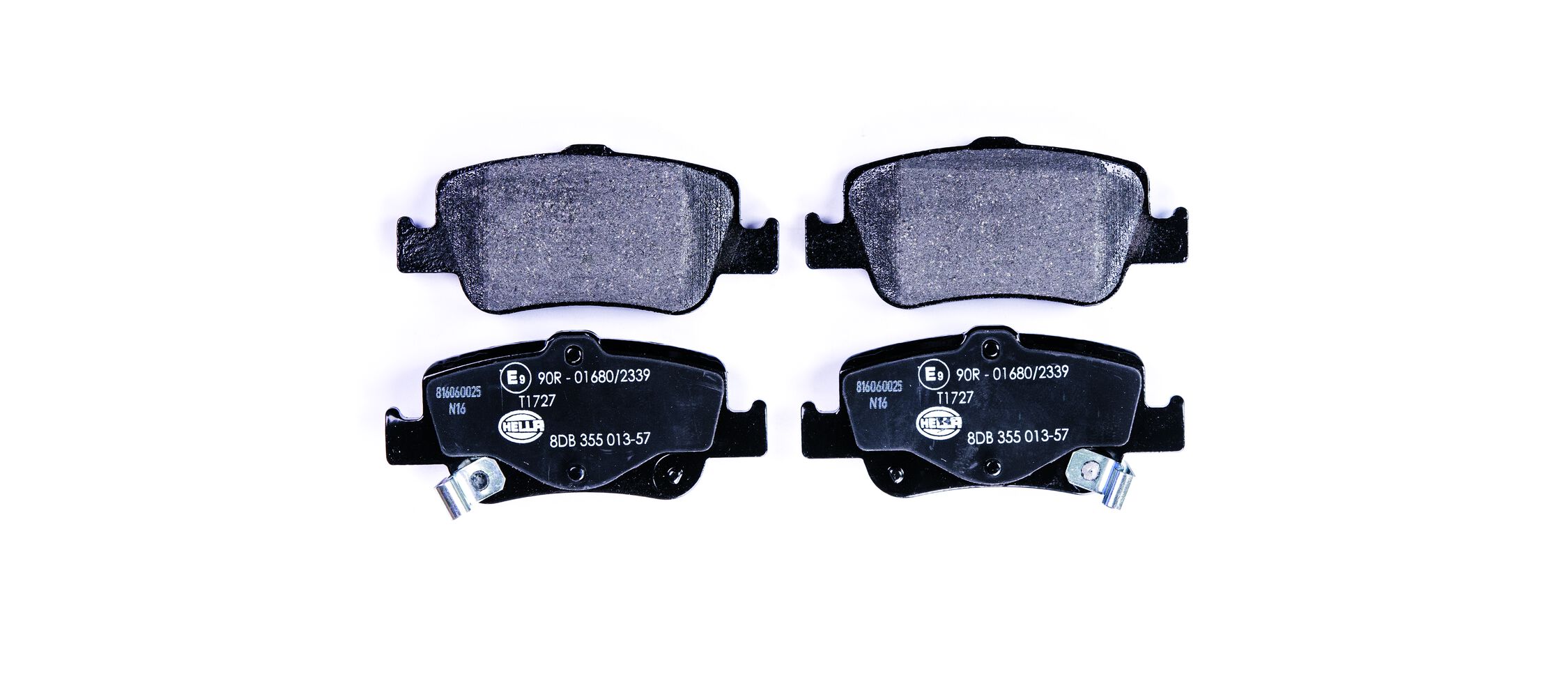 Kit pastiglie freno, Freno a disco - 8DB 355 013-571 HELLA