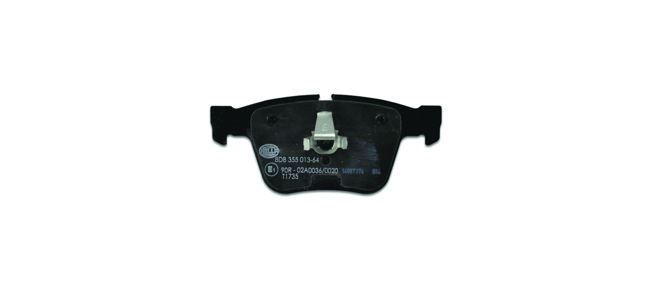 Bremsbelagsatz, Scheibenbremse - 8DB 355 013-641 HELLA
