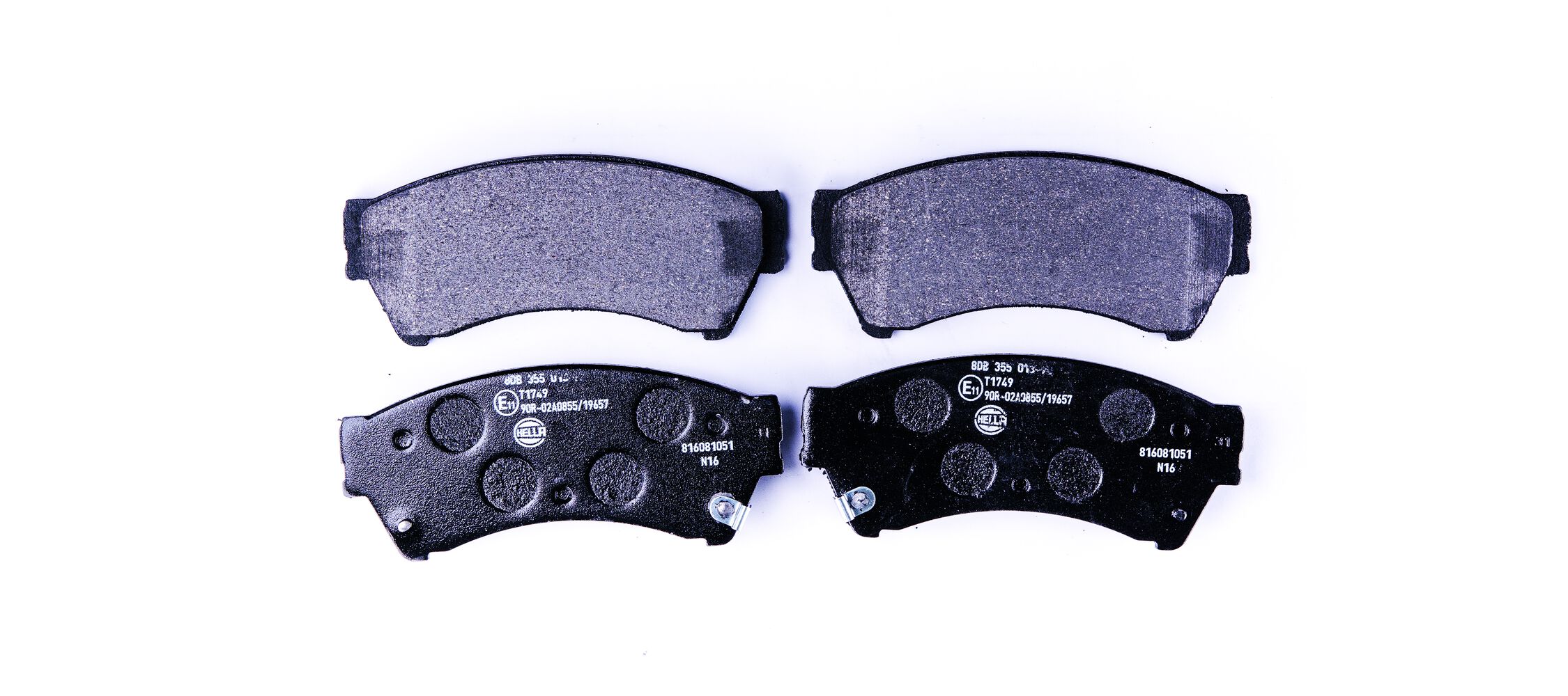 Kit pastiglie freno, Freno a disco - 8DB 355 013-761 HELLA