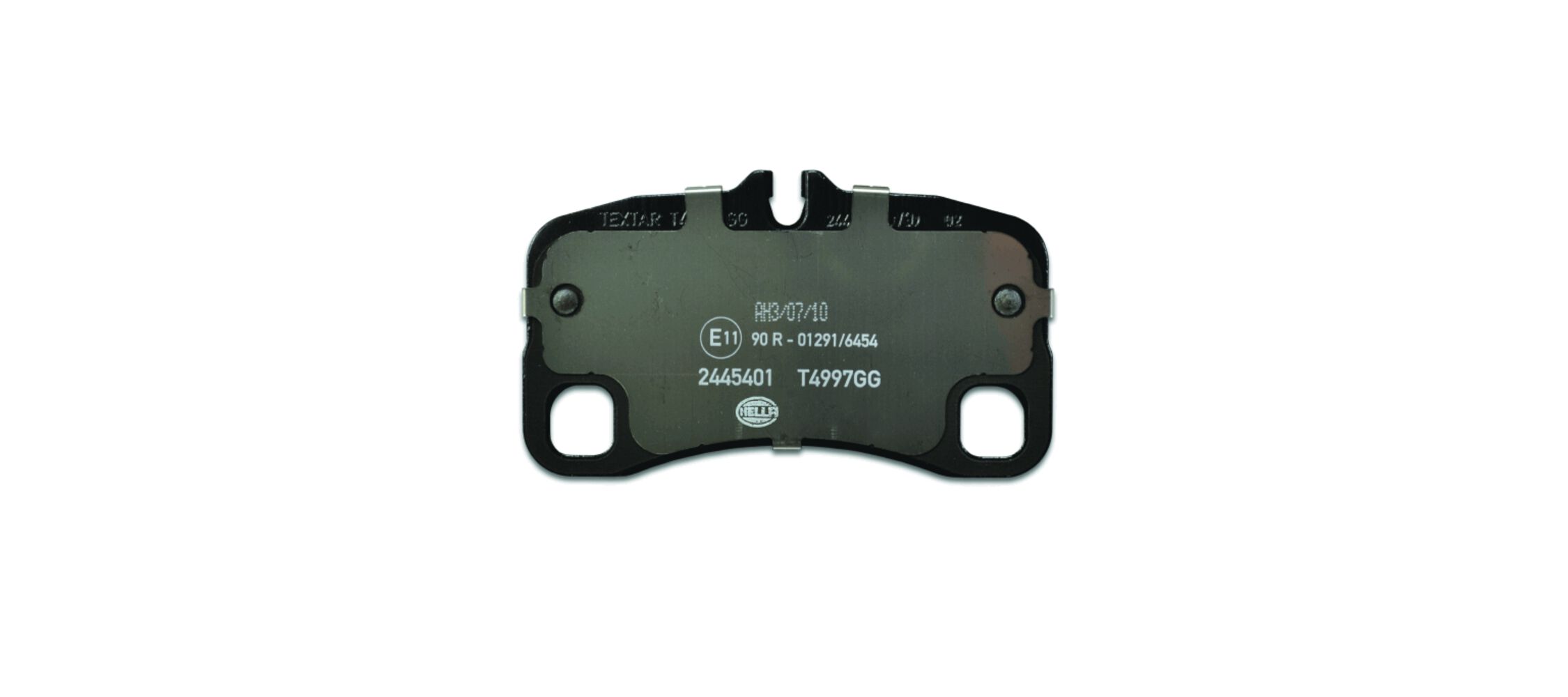 Bremsbelagsatz, Scheibenbremse - 8DB 355 013-791 HELLA