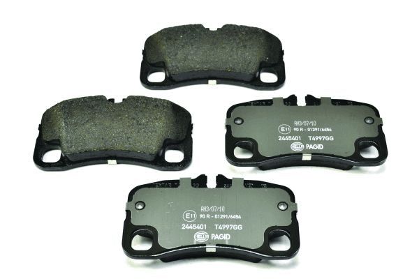 Bremsbelagsatz, Scheibenbremse - 8DB 355 013-791 HELLA