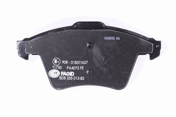 Kit pastiglie freno, Freno a disco - 8DB 355 013-821 HELLA