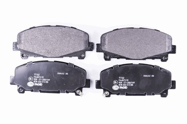 Bremsbelagsatz, Scheibenbremse - 8DB 355 013-881 HELLA