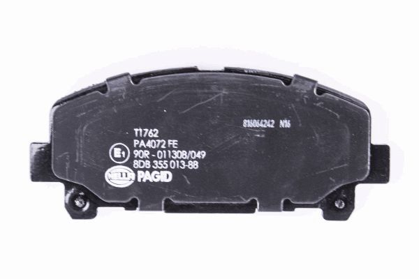 Bremsbelagsatz, Scheibenbremse - 8DB 355 013-881 HELLA