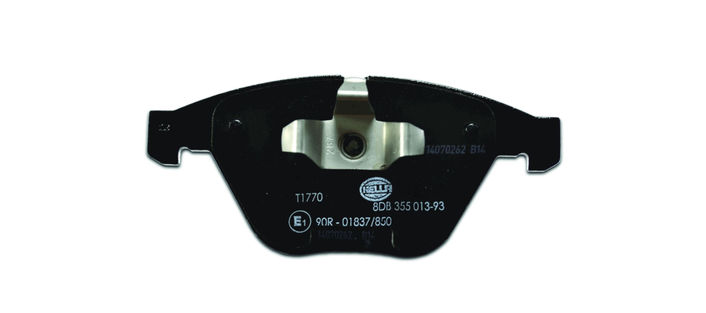 Brake Pad Set, disc brake - 8DB 355 013-931 HELLA