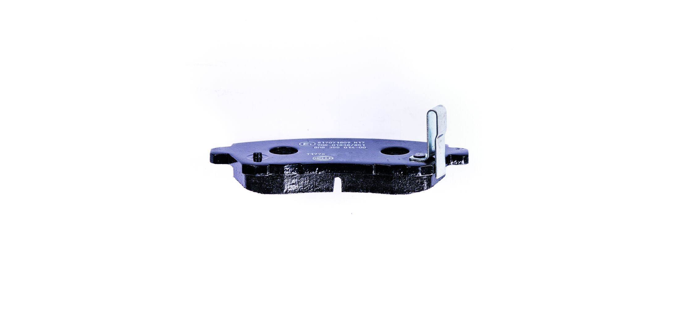 Brake Pad Set, disc brake - 8DB 355 014-001 HELLA