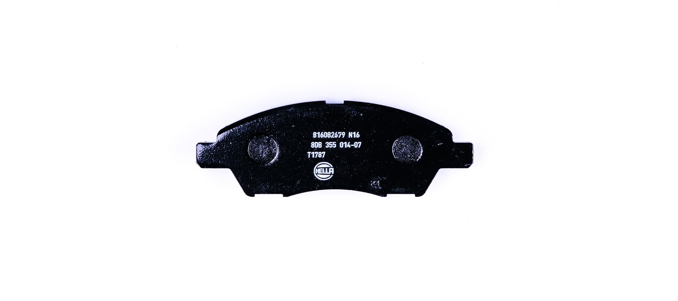 Brake Pad Set, disc brake - 8DB 355 014-071 HELLA