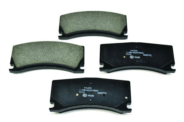 Brake Pad Set, disc brake - 8DB 355 014-101 HELLA