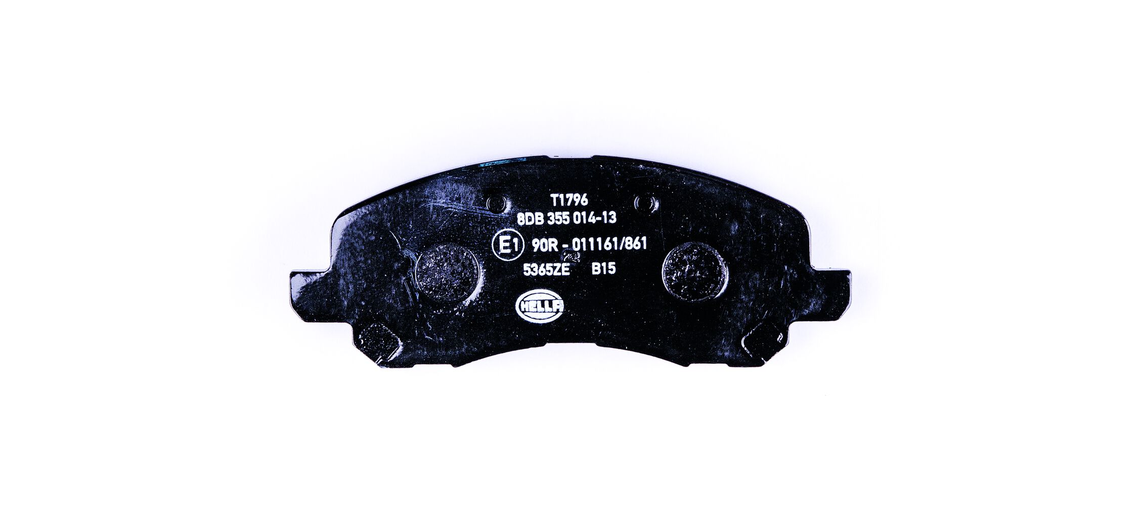Brake Pad Set, disc brake - 8DB 355 014-131 HELLA
