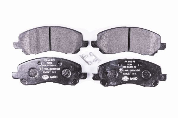 Brake Pad Set, disc brake - 8DB 355 014-131 HELLA