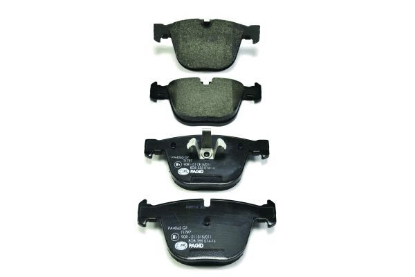 Brake Pad Set, disc brake - 8DB 355 014-141 HELLA