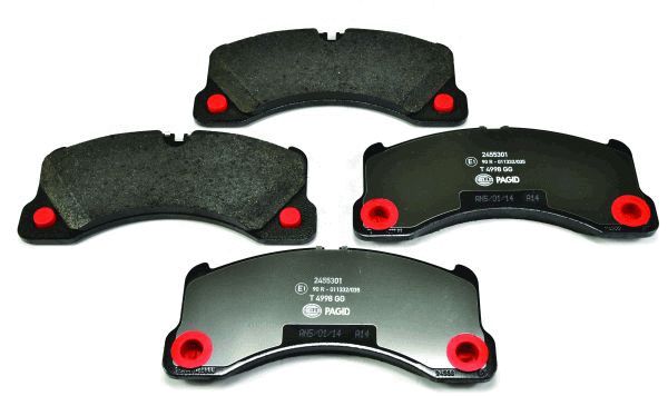 Brake Pad Set, disc brake - 8DB 355 014-151 HELLA