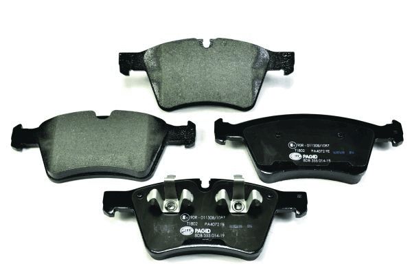 Brake Pad Set, disc brake - 8DB 355 014-191 HELLA