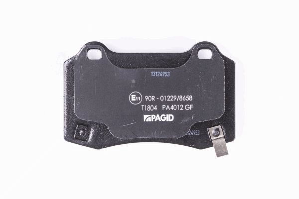 Brake Pad Set, disc brake - 8DB 355 014-211 HELLA