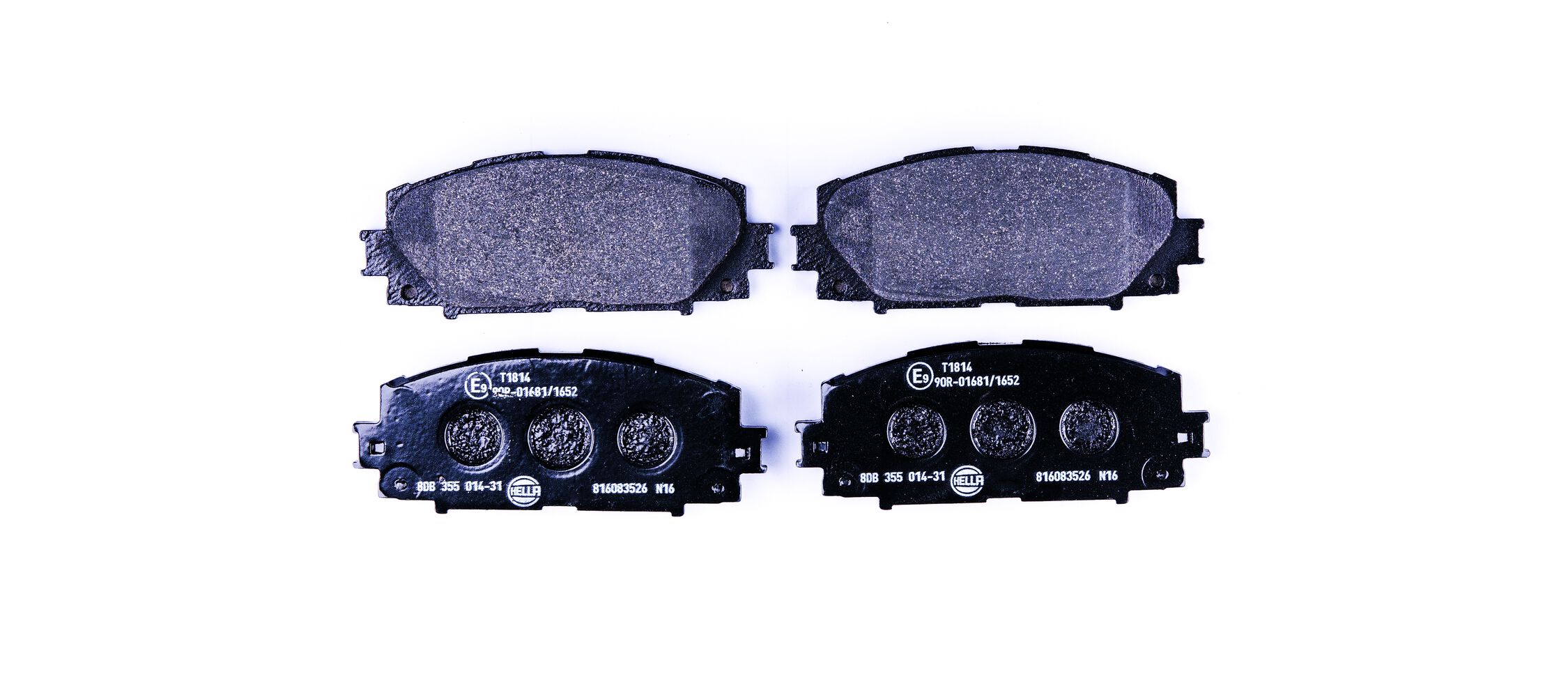 Kit pastiglie freno, Freno a disco - 8DB 355 014-311 HELLA