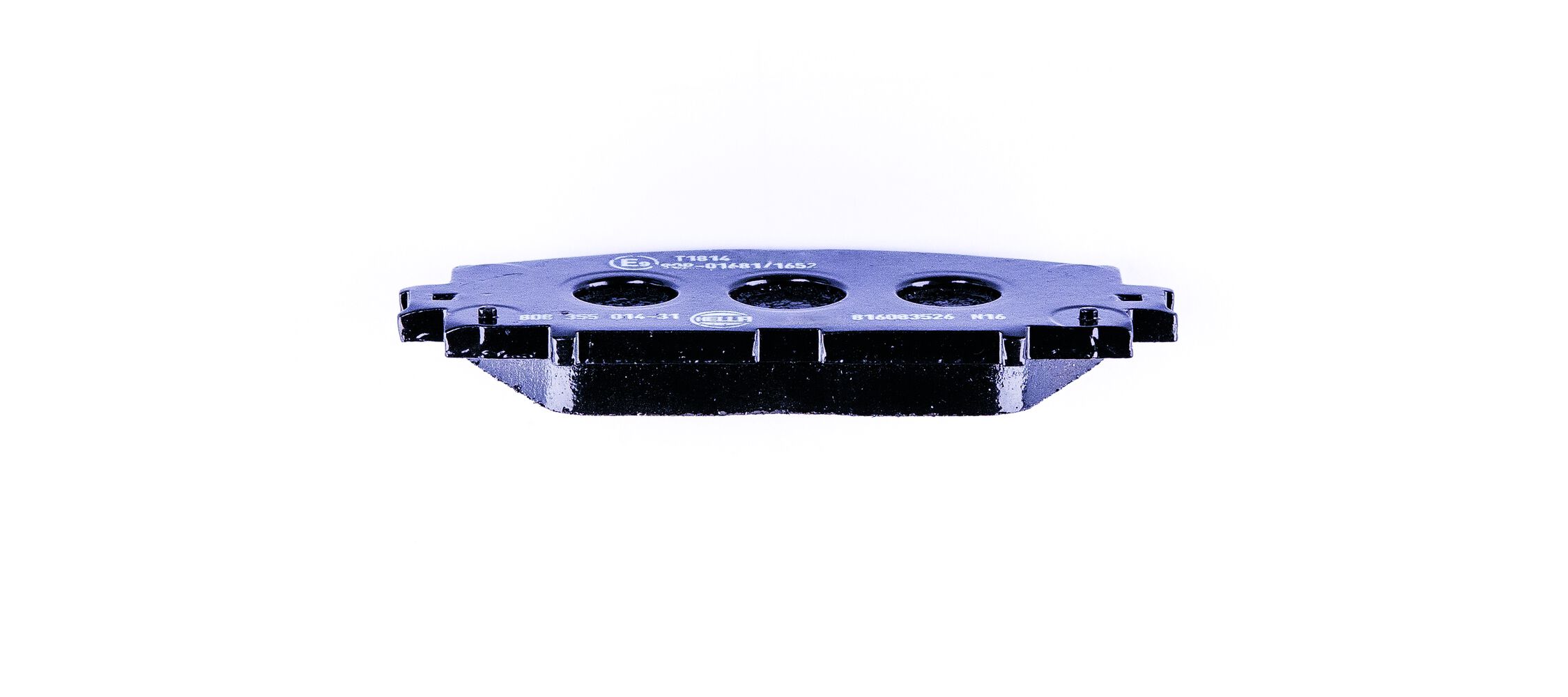 Brake Pad Set, disc brake - 8DB 355 014-311 HELLA