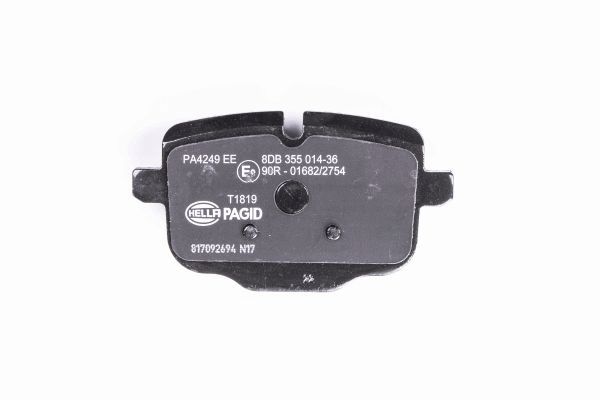 Brake Pad Set, disc brake - 8DB 355 014-361 HELLA