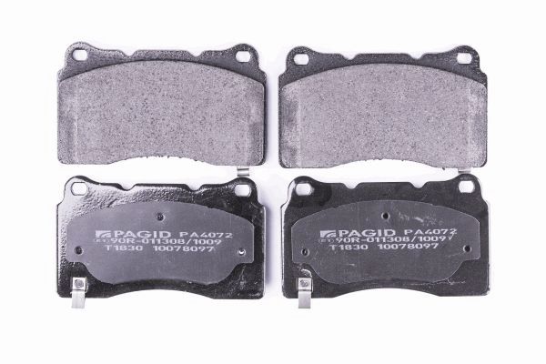 Brake Pad Set, disc brake - 8DB 355 014-451 HELLA