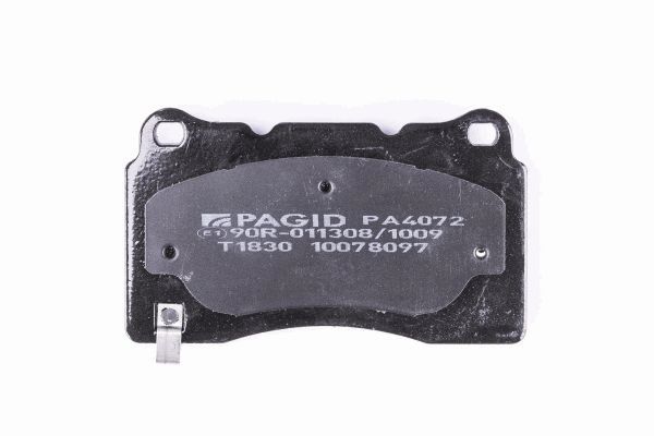Brake Pad Set, disc brake - 8DB 355 014-451 HELLA
