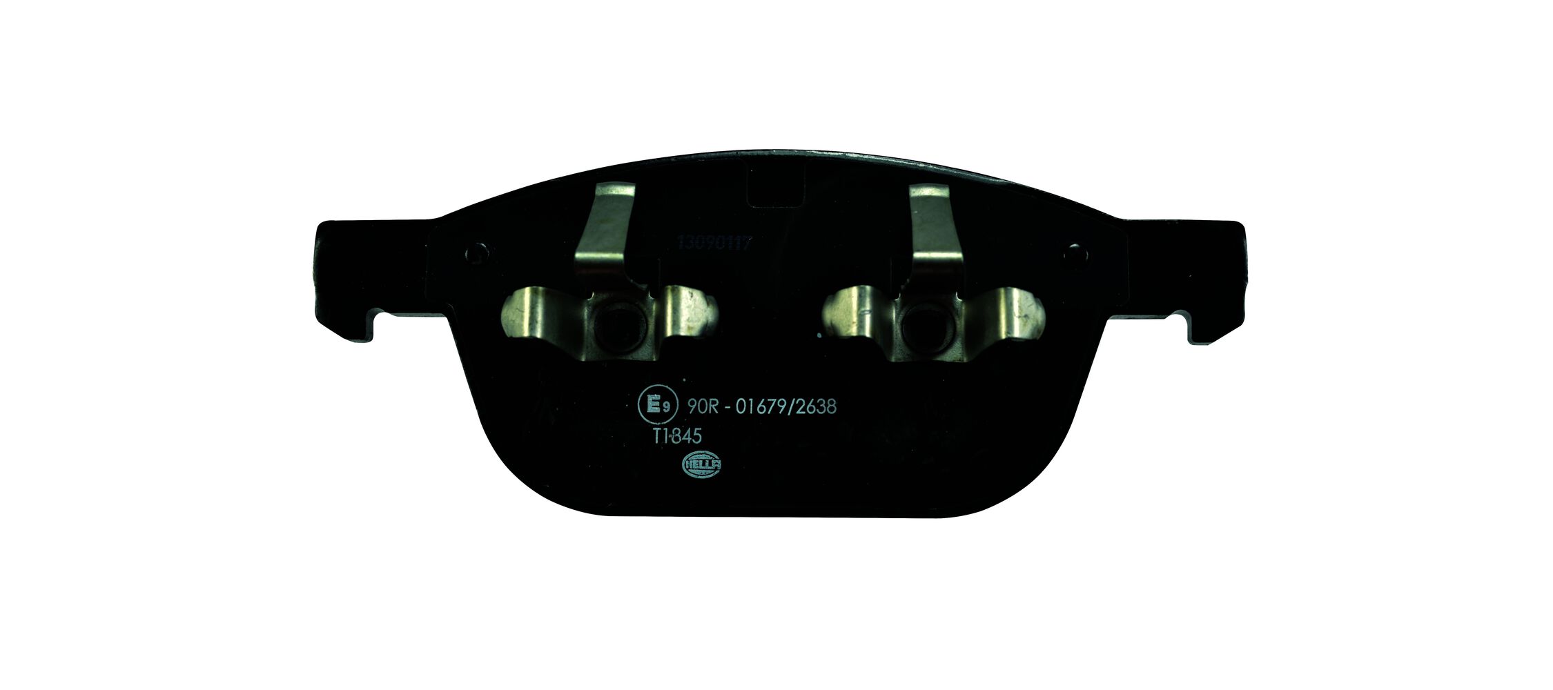 Brake Pad Set, disc brake - 8DB 355 014-541 HELLA