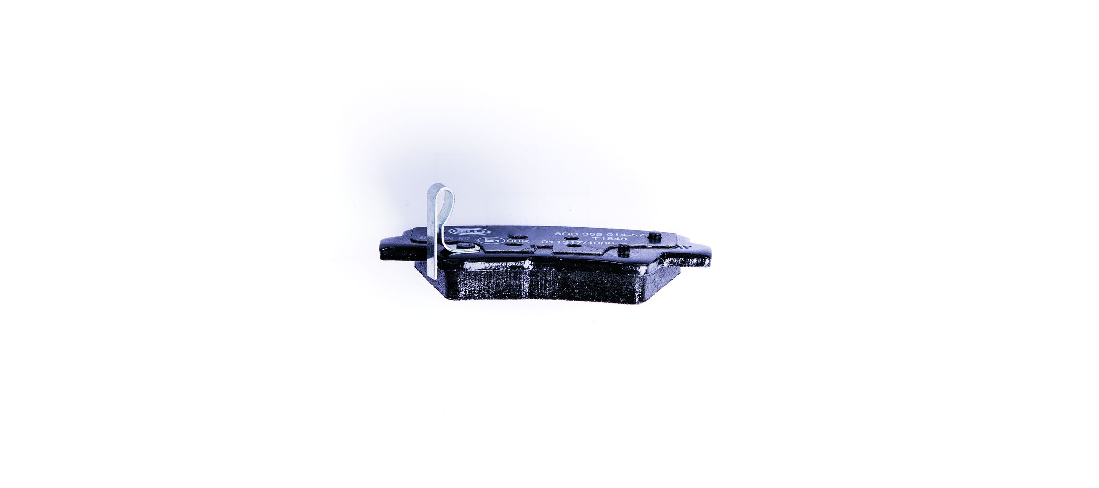 Brake Pad Set, disc brake - 8DB 355 014-571 HELLA