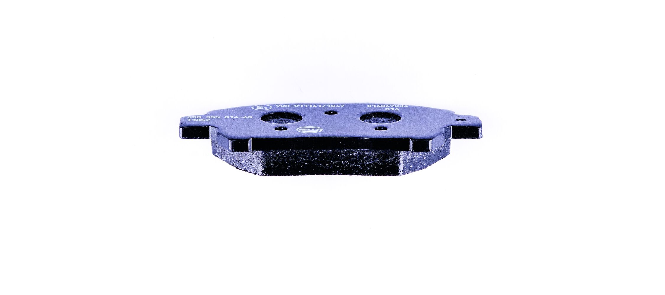 Brake Pad Set, disc brake - 8DB 355 014-601 HELLA