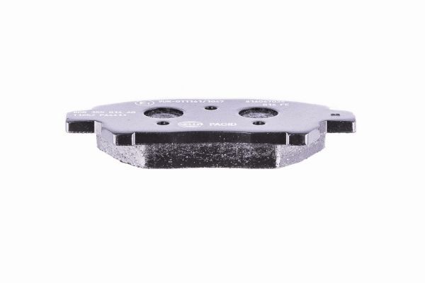 Brake Pad Set, disc brake - 8DB 355 014-601 HELLA