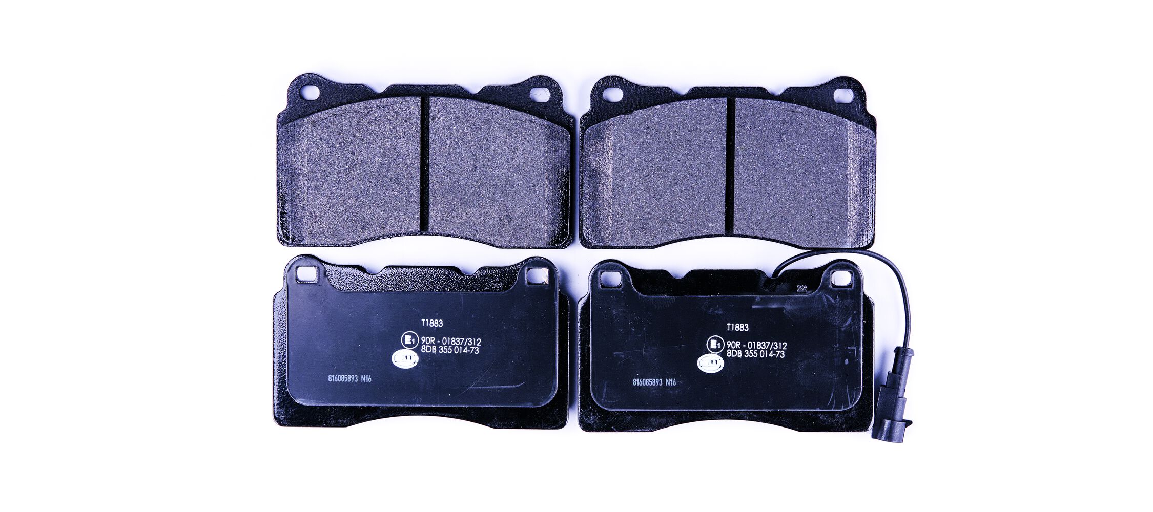 Kit pastiglie freno, Freno a disco - 8DB 355 014-731 HELLA