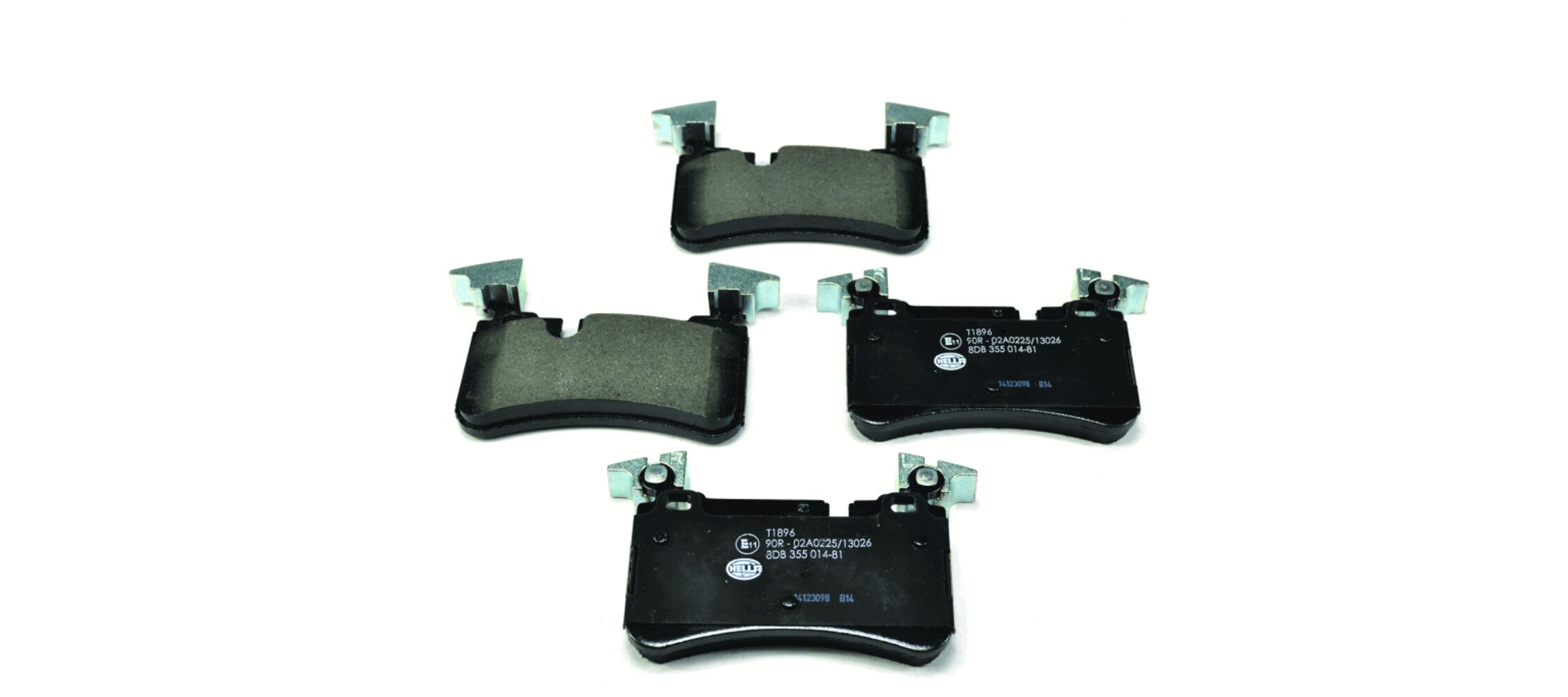 Kit pastiglie freno, Freno a disco - 8DB 355 014-811 HELLA