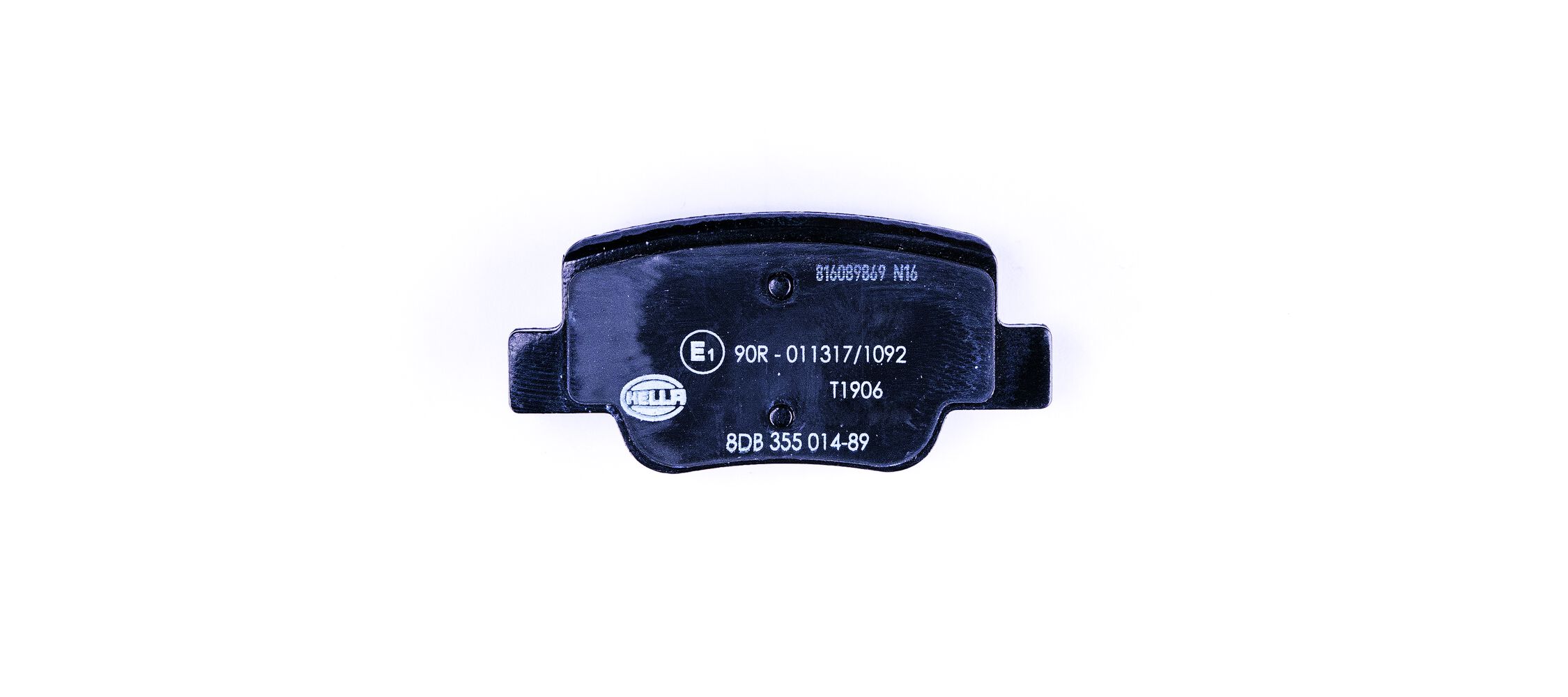 Kit pastiglie freno, Freno a disco - 8DB 355 014-891 HELLA
