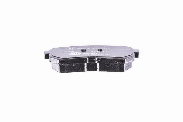 Brake Pad Set, disc brake - 8DB 355 014-911 HELLA