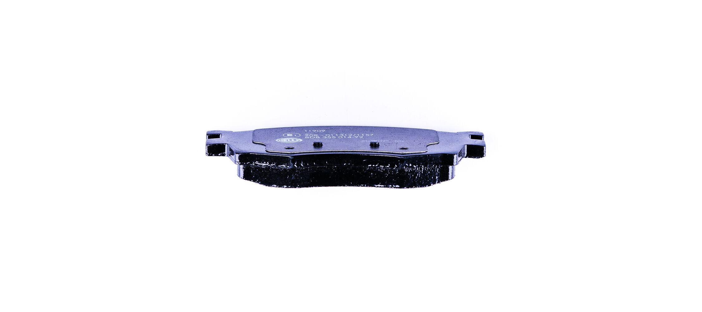 Brake Pad Set, disc brake - 8DB 355 014-921 HELLA