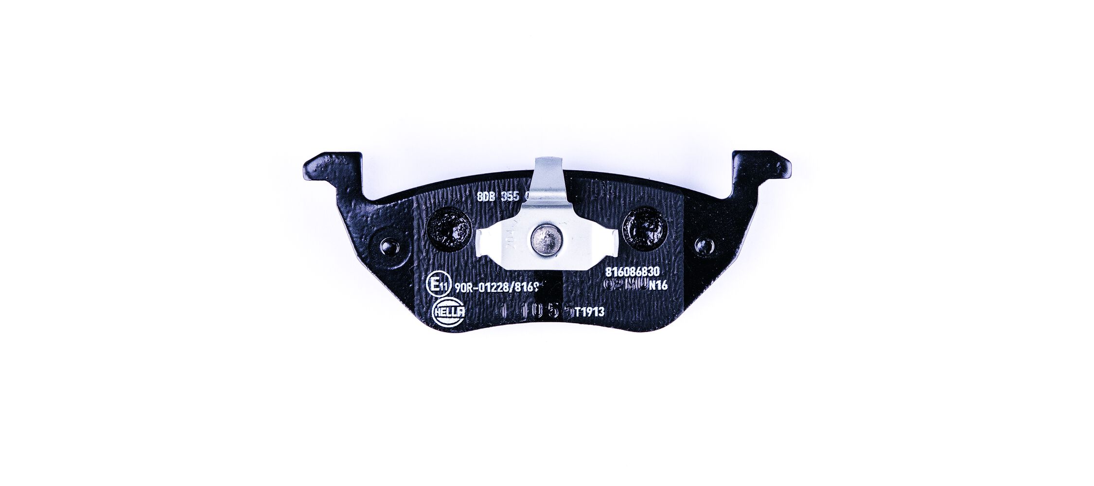 Brake Pad Set, disc brake - 8DB 355 014-951 HELLA