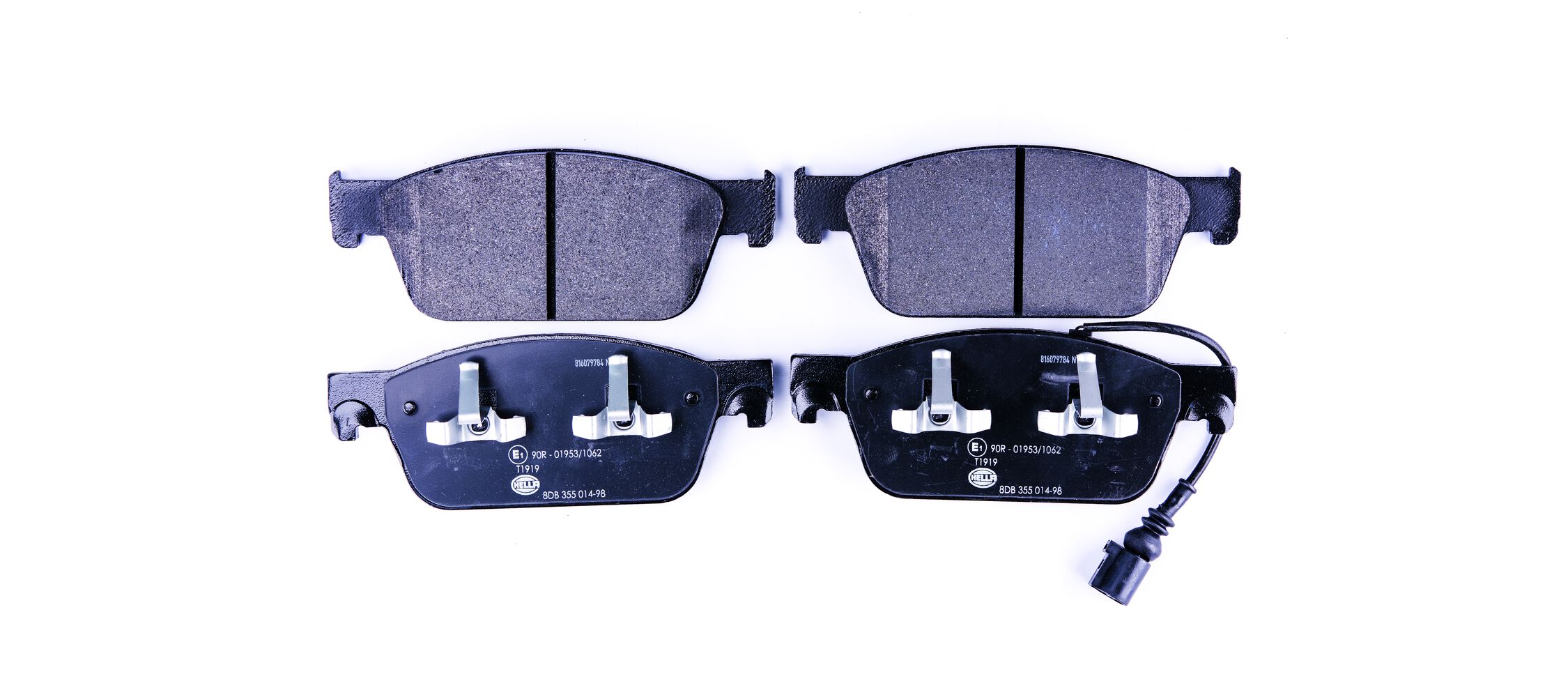 Kit pastiglie freno, Freno a disco - 8DB 355 014-981 HELLA