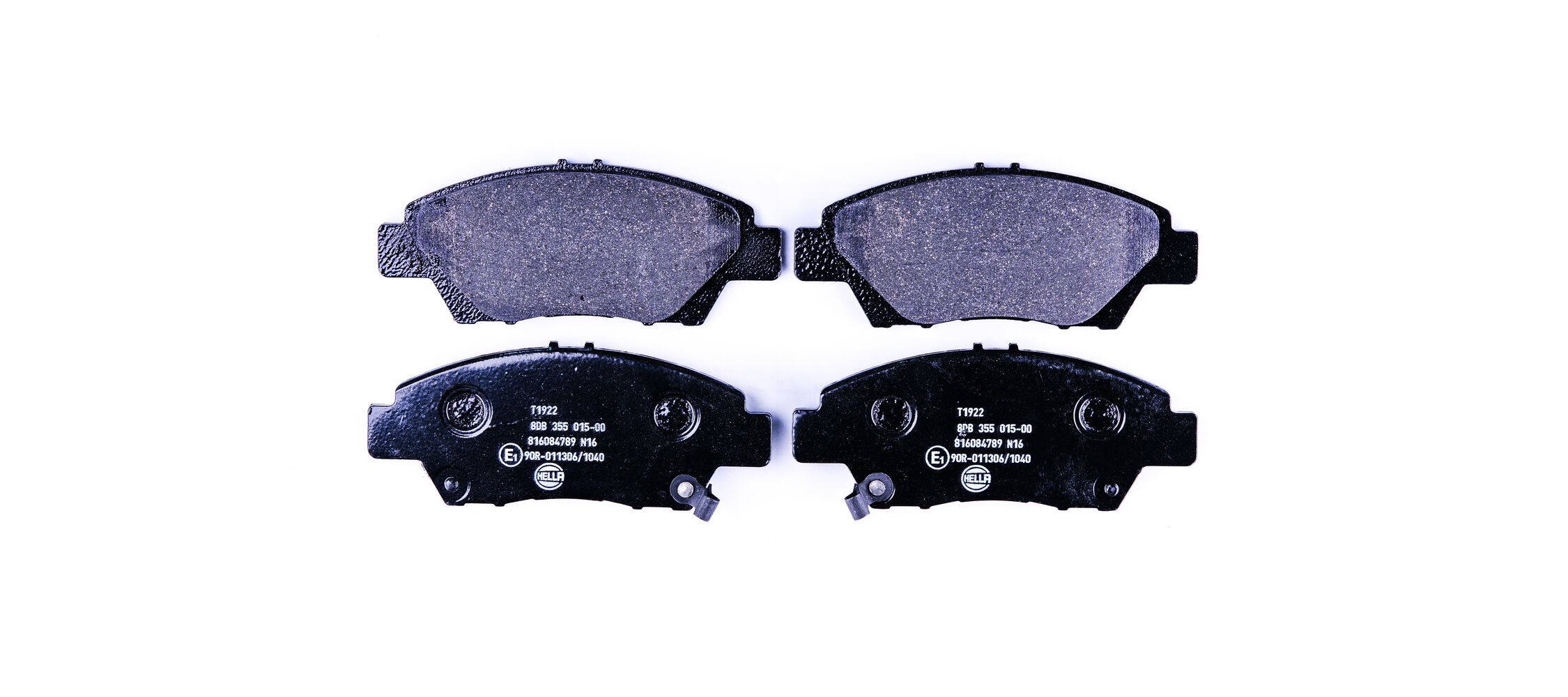 Kit pastiglie freno, Freno a disco - 8DB 355 015-001 HELLA