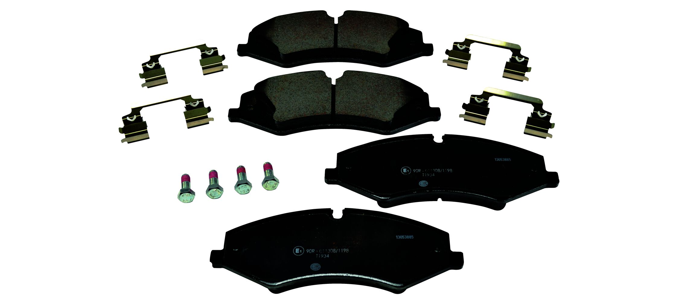 Kit pastiglie freno, Freno a disco - 8DB 355 015-081 HELLA