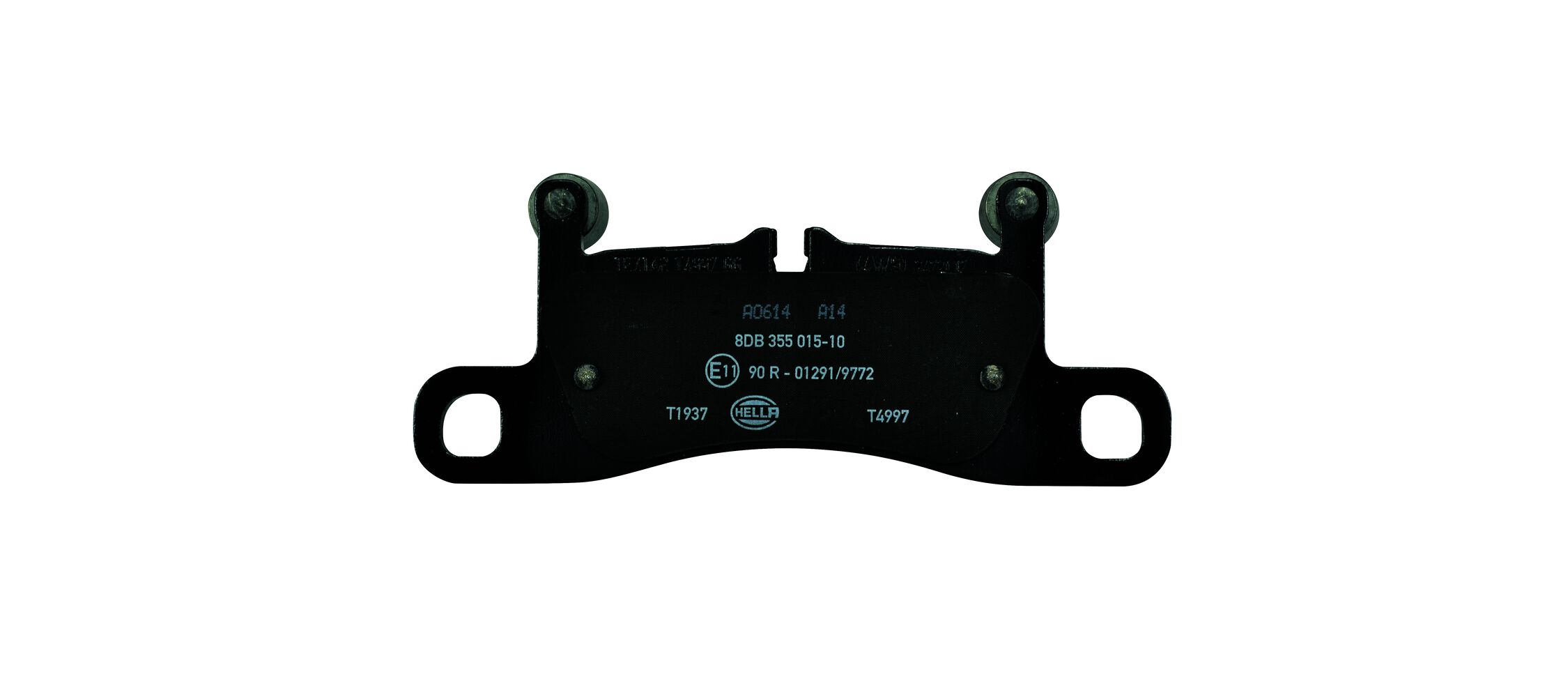 Brake Pad Set, disc brake - 8DB 355 015-101 HELLA